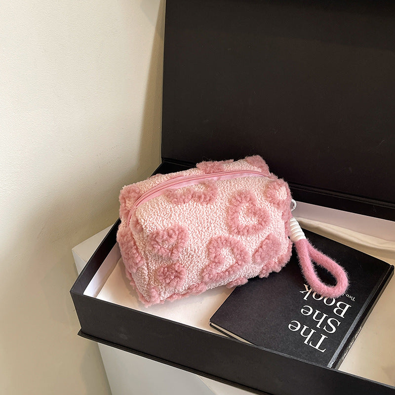 Nuage Plush Pillow Cosmetic Bag