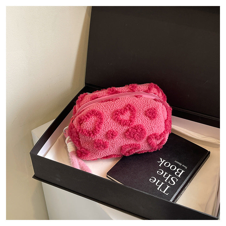 Nuage Plush Pillow Cosmetic Bag