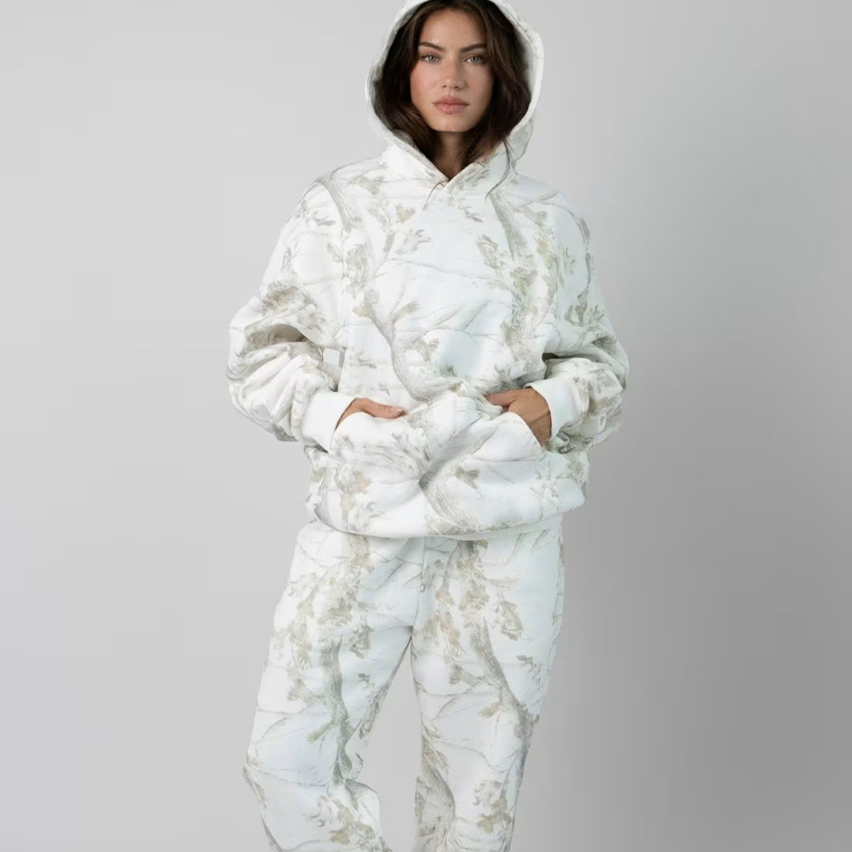 Forêt 3D Print Fleece Hoodie & Pants Set
