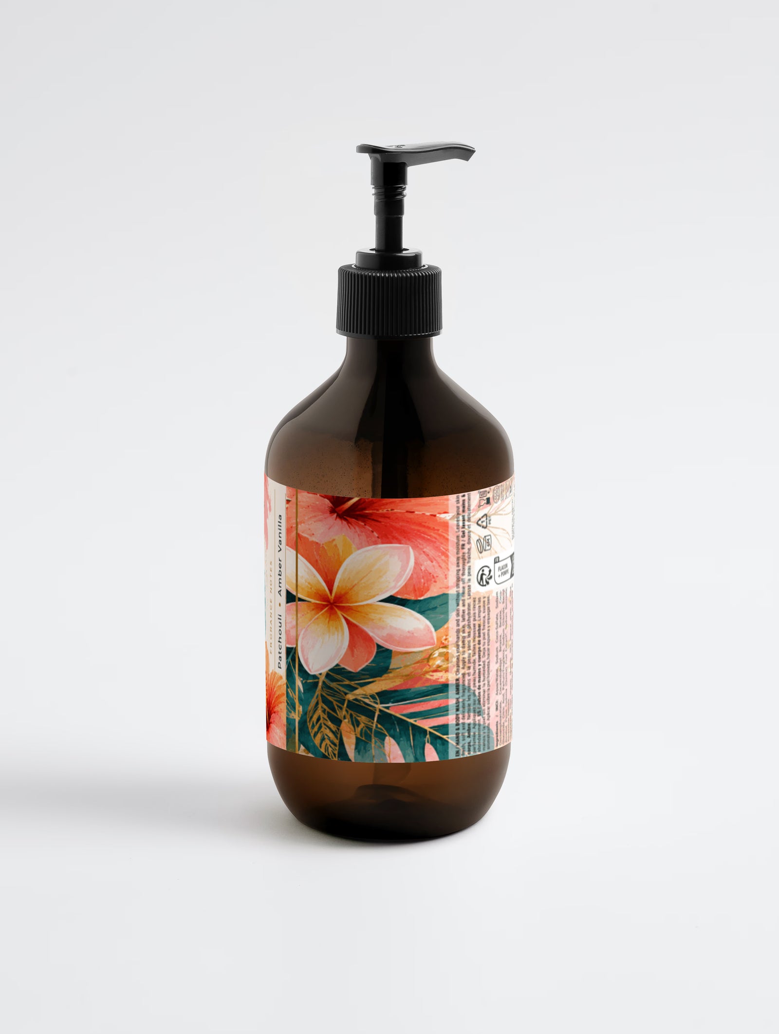 Hand & Body Wash, Patchouli & Amber Vanilla