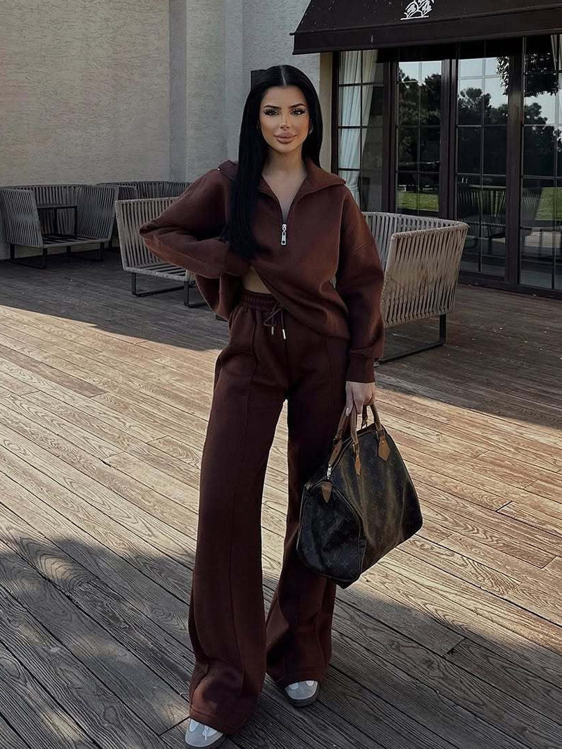 Flâneur Pullover Sweatshirt & Pants Lounge Set