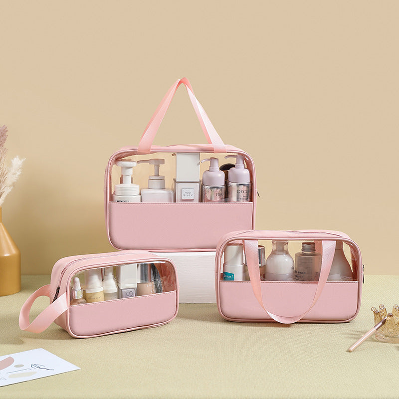 Macaron Clear Cosmetic Bag Set