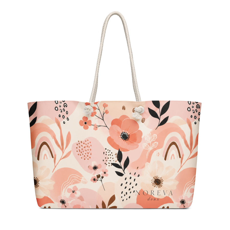 Floral Weekender Tote